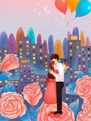 李治和武媚娘亲吻